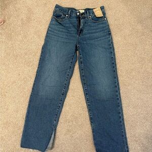 Madewell Women's Baggy Straight Leg Jeans